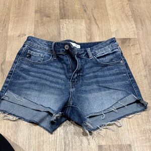 KanCan Dark Blue Jean Shorts